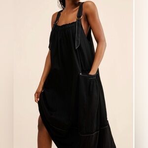 Free People Machu Barrel Midi Dress XS